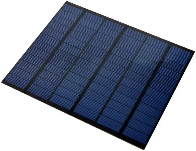 Alt view image 6 of 6 - 3.5W 18V 190mA Polycrystalline Silicon Solar Panels Mini DIY Battery Cell 165*135mm