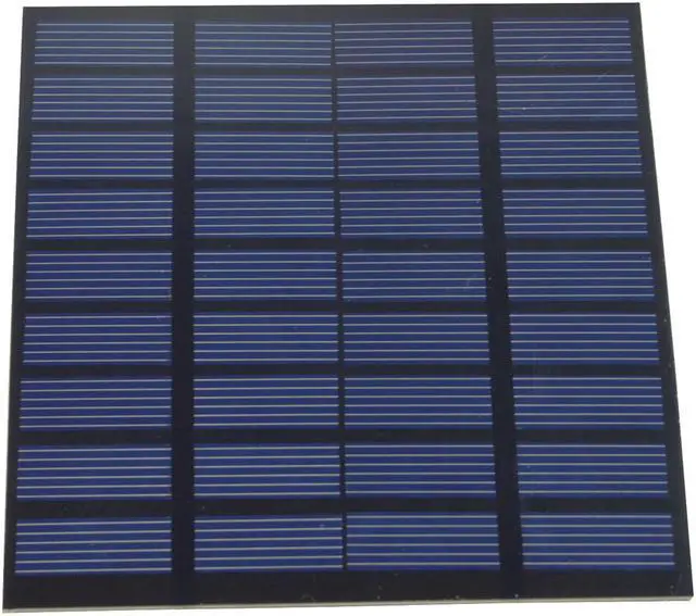 Alt view image 3 of 4 - Universal 110*110*3mm Mini 1.5W 9V 0.166A Solar Panel DIY Solar Module For Lights