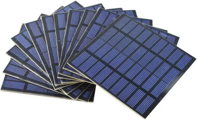 Alt view image 4 of 4 - Universal 110*110*3mm Mini 1.5W 9V 0.166A Solar Panel DIY Solar Module For Lights