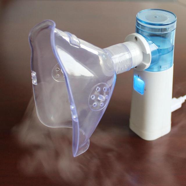 Alt view image 4 of 6 - Mini Portable Nebulizer Atomizer Asthma Machine For Children Adult Home Medical