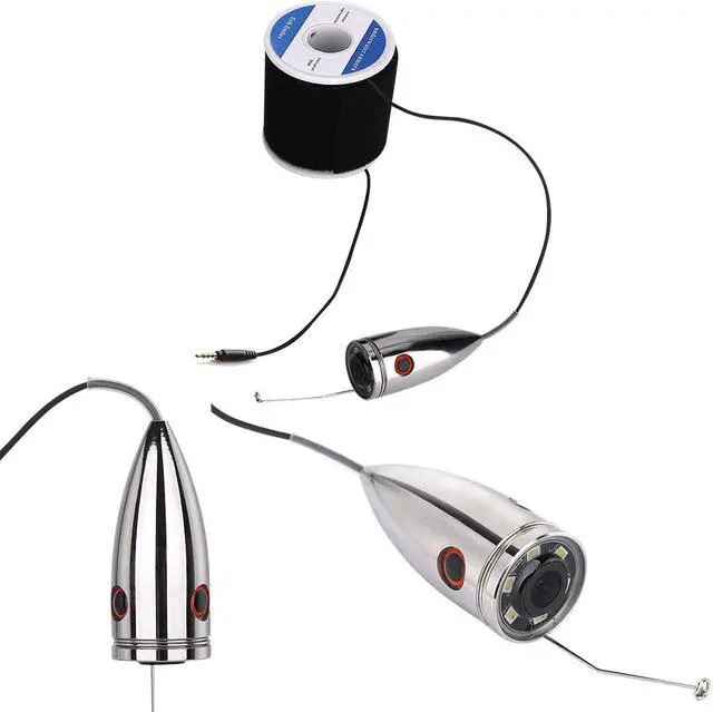 Alt view image 3 of 7 - VisiPower 1000tvl Underwater Fishing Video Camera Kit 6 PCS White LED Lights with 4.3" Inch Color Monitor
Cable Length 15m/49ft