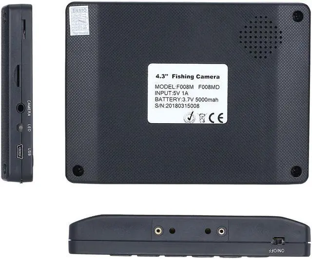 Alt view image 5 of 7 - VisiPower 1000tvl Underwater Fishing Video Camera Kit 6 PCS White LED Lights with 4.3" Inch Color Monitor
Cable Length 15m/49ft