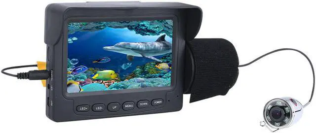 Alt view image 4 of 7 - VisiPower 1000tvl Underwater Fishing Video Camera Kit 6 PCS White LED Lights with 4.3" Inch Color Monitor
Cable Length 15m/49ft