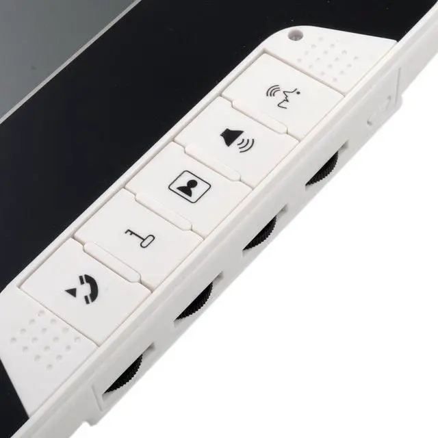 Alt view image 6 of 6 - 7 inch Color Video Door Phone Intercom System With 1 Monitor 1 RFID HD Doorbell 1000TVL Camera +Electric Magnetic Door Lock 180K
