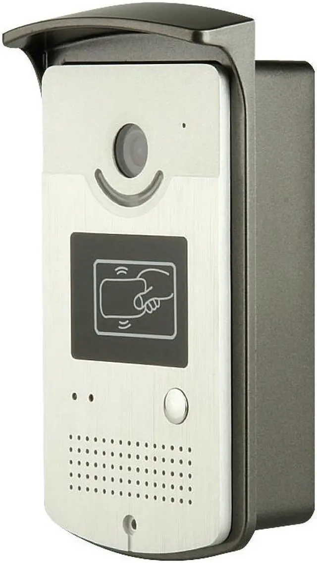 Alt view image 5 of 7 - 7 inch Color Video Door Phone Intercom System With 2 Monitor 1 RFID HD Doorbell 1000TVL Camera + Electronic Door Lock