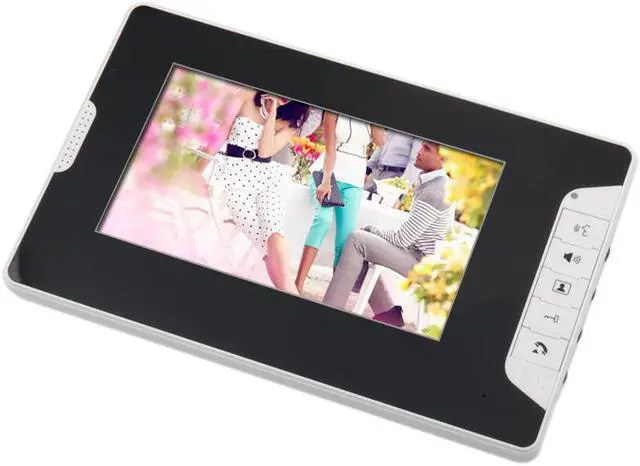 Alt view image 3 of 7 - 7 inch Color Video Door Phone Intercom System With 2 Monitor 1 RFID HD Doorbell 1000TVL Camera + Electronic Door Lock