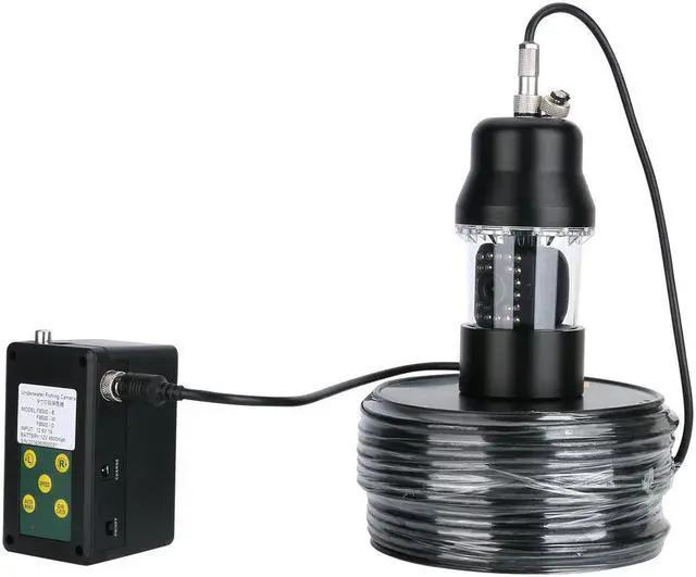 Alt view image 3 of 7 - Waterproof 20m Professional Underwater Fishing Video Camera Fish Finder 9 Inch DVR Recorder Color Screen  22 LEDs 360 Degree Rotating