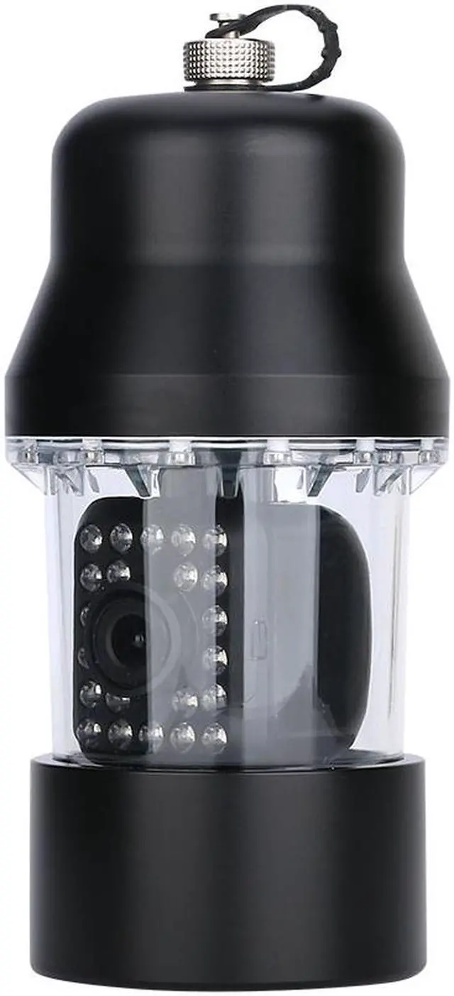 Alt view image 4 of 7 - 9 Inch DVR Recorder Color Screen 20m Professional Underwater Fishing Video Camera Fish Finder Waterproof 22 LEDs 360 Degree Rotating Camera