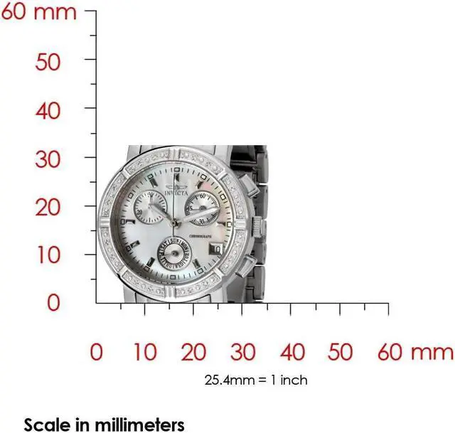 Alt view image 10 of 20 - Women's Invicta II Chronograph Diamond Watch