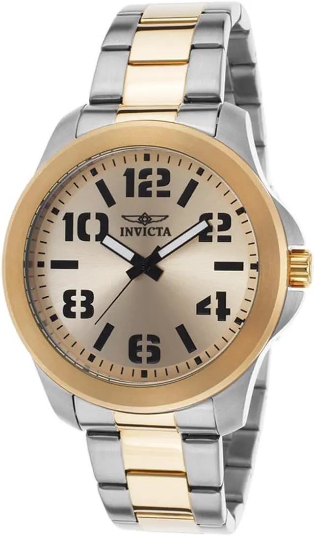 Alt view image 8 of 8 - Invicta 21441 Men's Specialty Ss And 18K Gp Ss Gold-Tone Dial Stainless Steel Watch