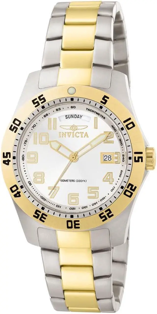 Alt view image 5 of 9 - Invicta 6693 Men's Specialty Two-Tone Ss White Dial Watch