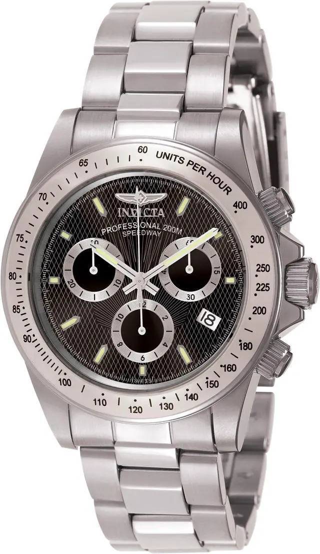Alt view image 3 of 4 - Invicta Men's 7026 Signature Quartz Chronograph Black Dial Watch