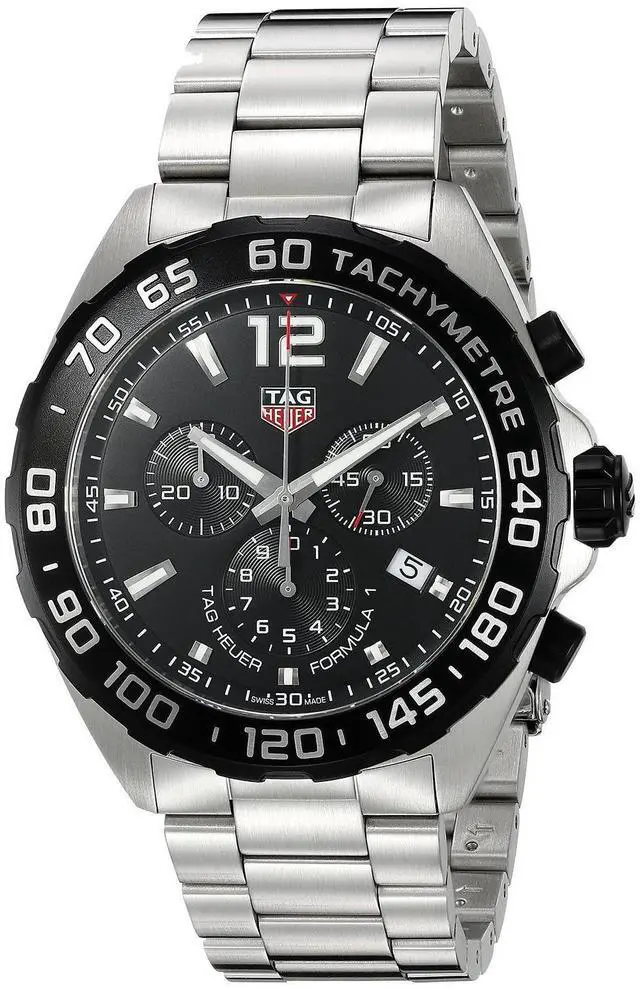 Alt view image 5 of 14 - Tag Heuer Men's Formula 1 Watch Quartz Sapphire Crystal CAZ1010.BA0842