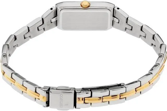 Alt view image 5 of 9 - Seiko SUP274 Womens Silver & Gold Core Solar Watch