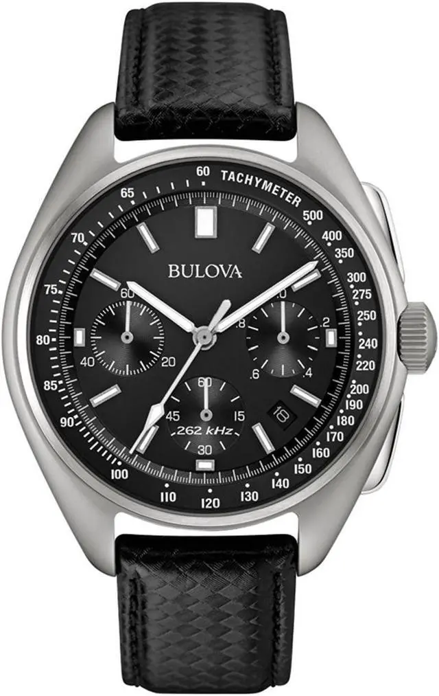 Alt view image 4 of 12 - Men's Bulova Special Edition Moon Chronograph Watch 96B251