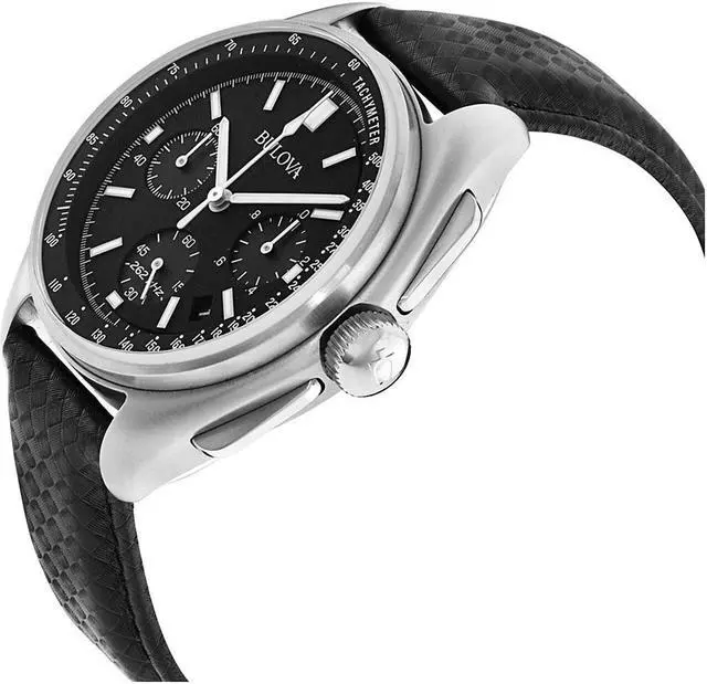 Alt view image 5 of 12 - Men's Bulova Special Edition Moon Chronograph Watch 96B251