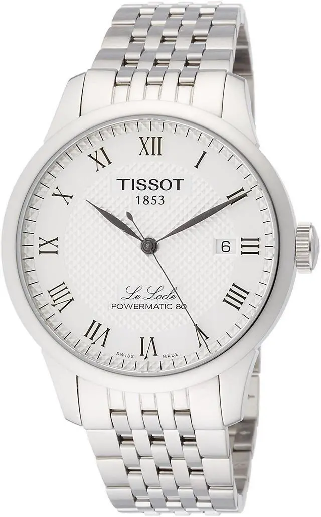 Main image of Tissot Men's Le Locle 39mm Steel Bracelet Automatic Watch T006.407.11.033.00