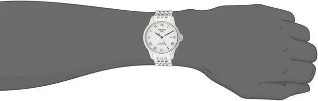 Alt view image 4 of 6 - Tissot Men's Le Locle 39mm Steel Bracelet Automatic Watch T006.407.11.033.00