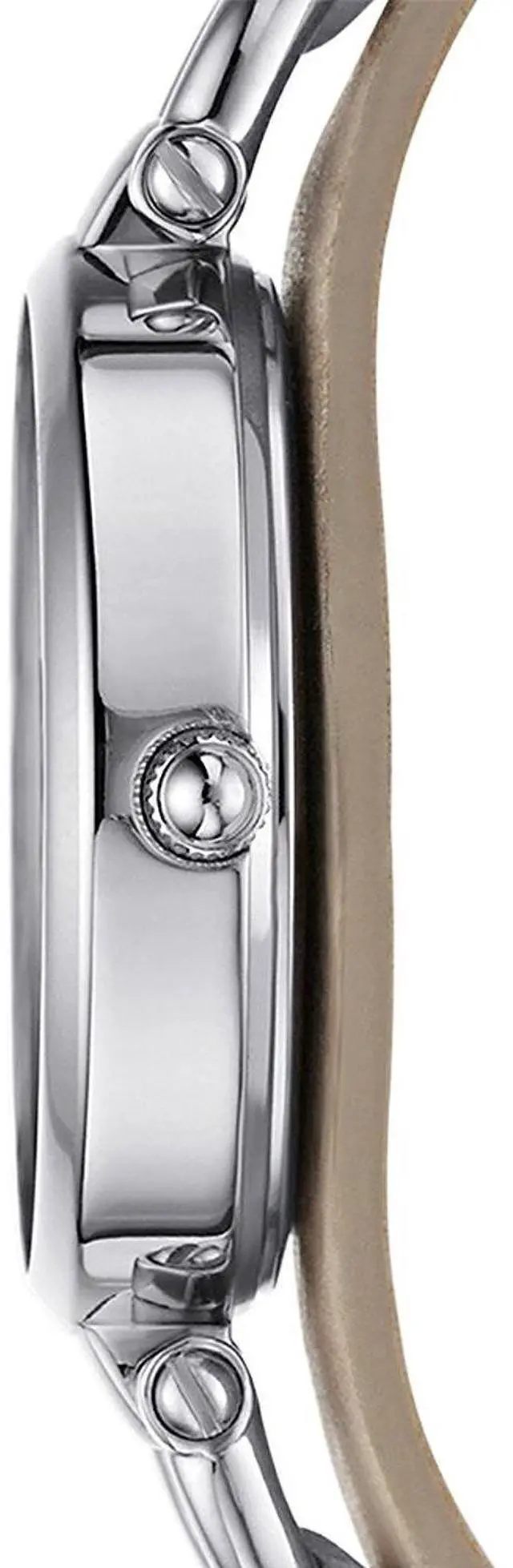 Alt view image 4 of 12 - Fossil Georgia Beige Dial Sand Tan Leather Ladies Watch ES2830