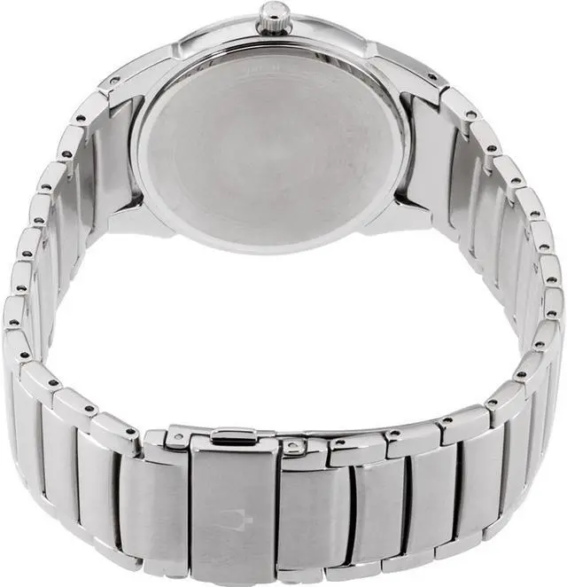 Alt view image 17 of 20 - Bulova Steel Bracelet Date Window Black Dial Men's watch #96B149