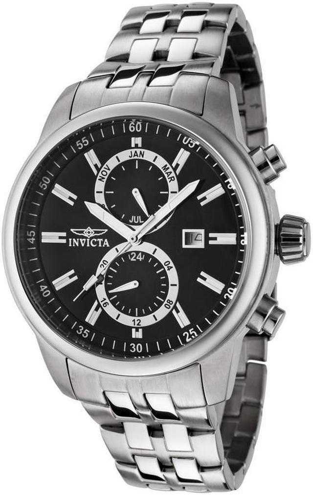 Alt view image 12 of 13 - Invicta  Specialty 0250  Stainless Steel Chronograph  Watch