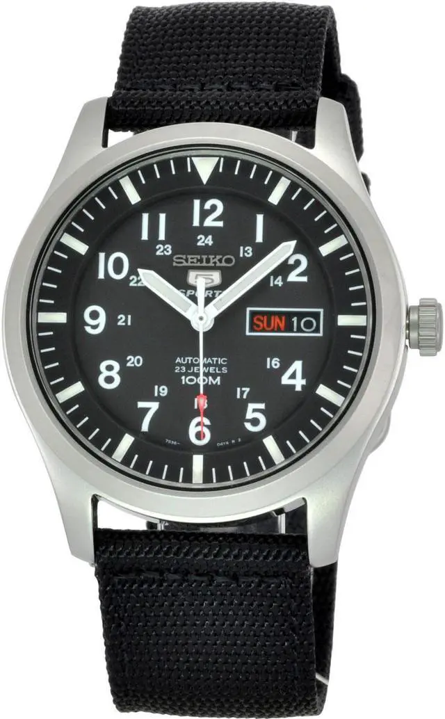 Alt view image 5 of 16 - Seiko Men's 5 Automatic Watch SNZG15K1