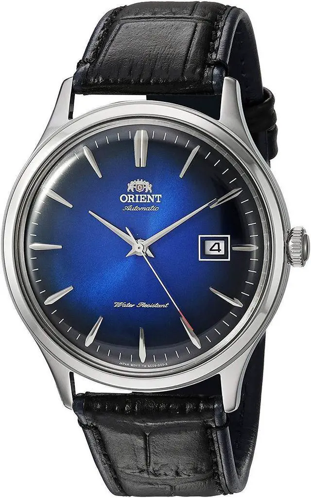 Alt view image 9 of 18 - Orient Bambino Version 4 FAC08004D0 Blue Dial Classic Watch