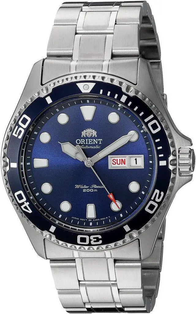 Alt view image 2 of 12 - orient men's 'ray ii' japanese automatic stainless steel diving watch, color:silvertoned model: faa02005d9