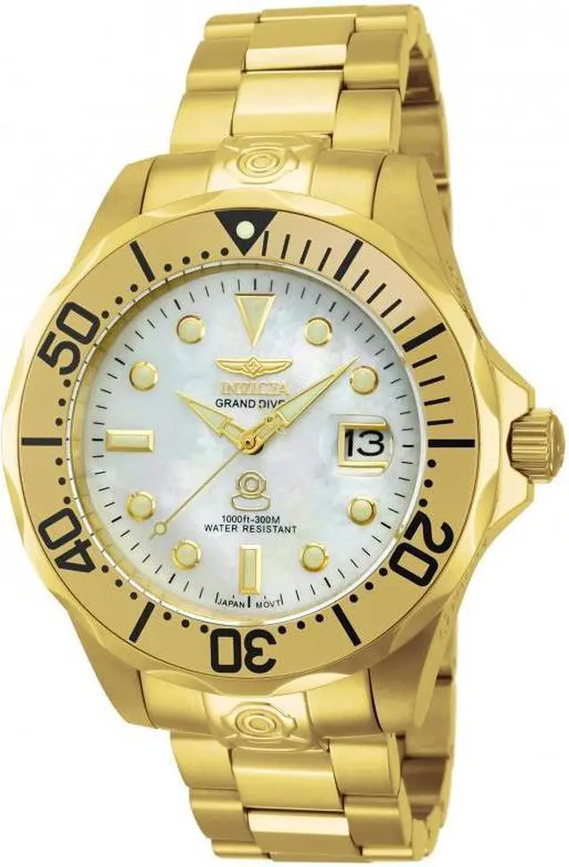 Alt view image 8 of 14 - Invicta Men's 13939 Pro Diver Automatic 3 Hand White Dial Watch
