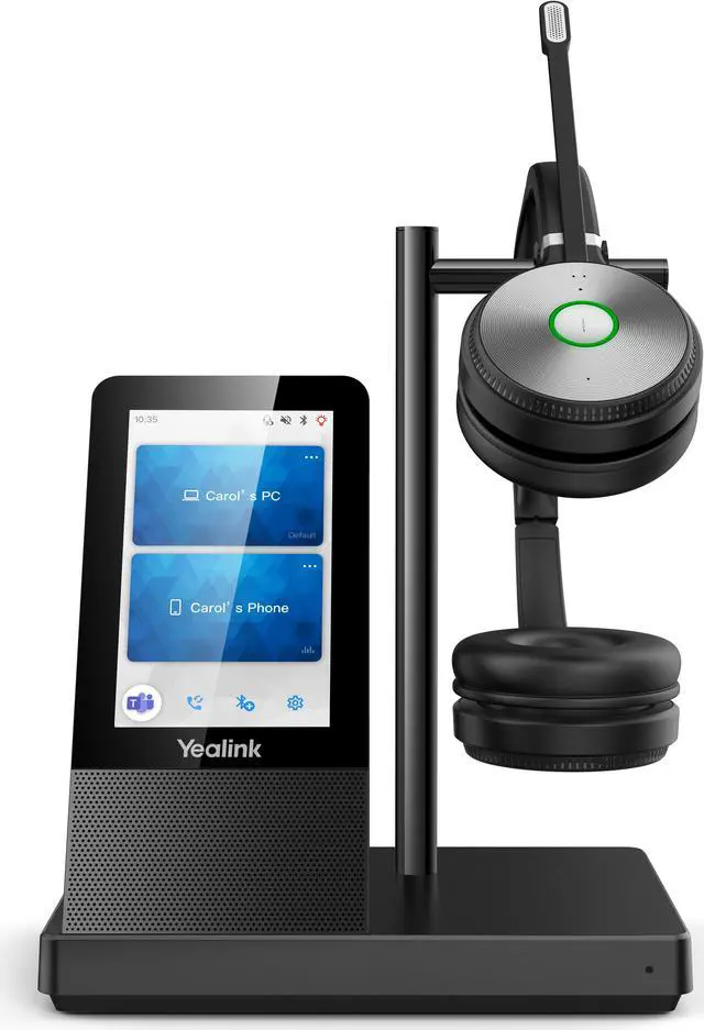 Alt view image 11 of 15 - Yealink WH66-DUAL DECT Wireless Headset