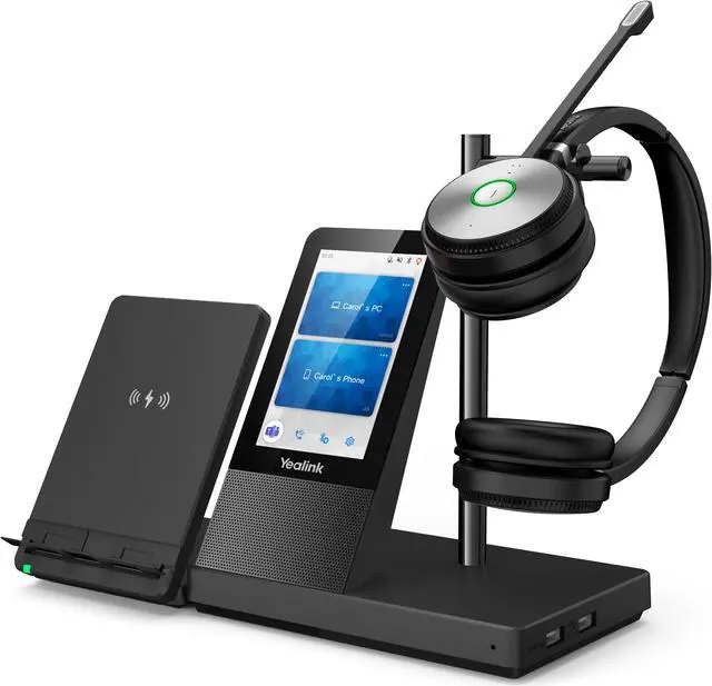Alt view image 9 of 15 - Yealink WH66-DUAL DECT Wireless Headset