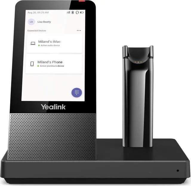 Alt view image 3 of 7 - Yealink WH67 Wireless Teams Headset