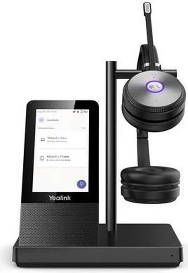 Alt view image 4 of 10 - Yealink WH66-DUAL DECT Wireless Headset Microsoft Teams Version