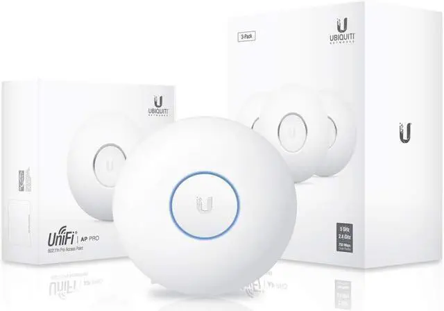Alt view image 7 of 11 - Ubiquiti UniFi UAP-Pro-3 3PACK Access Point 5GHz + TS-8-PRO TOUGHSwitch PoE 150W