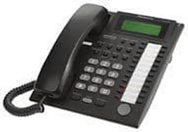 Main image of KX-T7735-B Panasonic 24 Button Speakerphone Telephone w/ 3-Line Backlit LCD & Hands-Free Answer Back