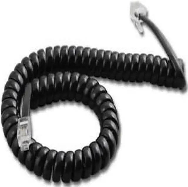 Main image of Panasonic 9 Ft. Black Handset Cord For KX-T7000/7100/7200/7400 Series Phones