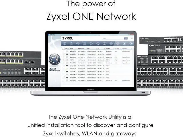 Alt view image 5 of 7 - ZyXEL GS1900-24HP, 24-port GbE L2 PoE Smart Switch, rackmount, 170 Watt
