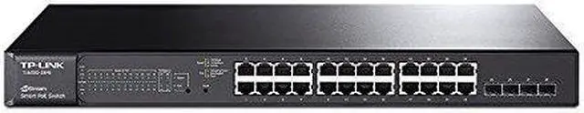 Alt view image 17 of 18 - TP-LINK T1600G-28PS 24Port Gigabit Smart PoE Switc