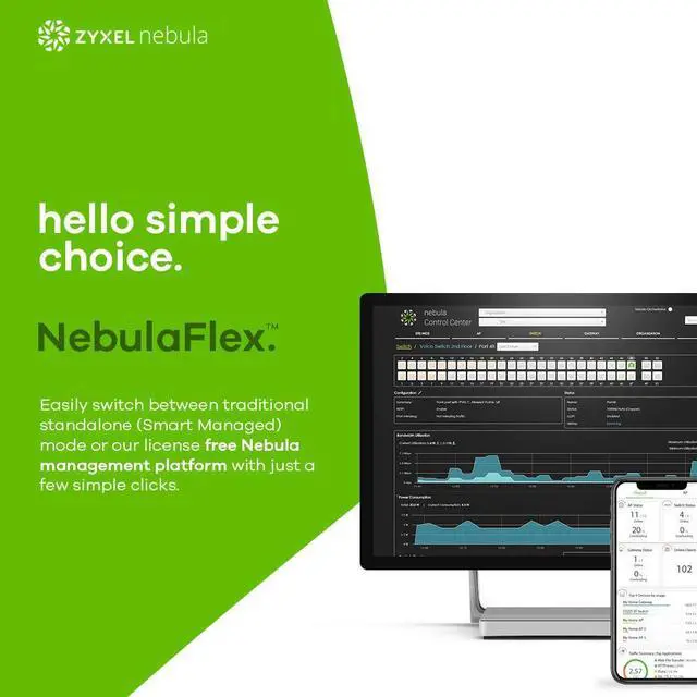 Alt view image 15 of 20 - ZYXEL COMMUNICATIONS GS1920-48v2 44Port Gigabit HCloud Switch