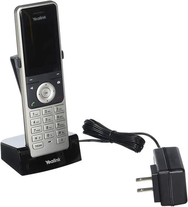 Alt view image 5 of 8 - Yealink YEA-W56H HD DECT Expansion Handset for Cordless VoIP Phone and Device
