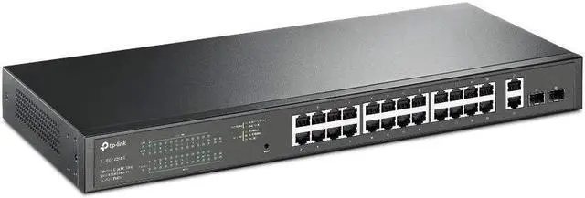 Alt view image 16 of 20 - TP-Link 28-Port Gigabit Easy Smart Switch with 24-Port PoE+