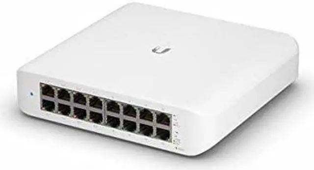 Alt view image 3 of 15 - Ubiquiti UniFi Switch Lite 16-Port PoE Ethernet Switch USW-Lite-16-POE