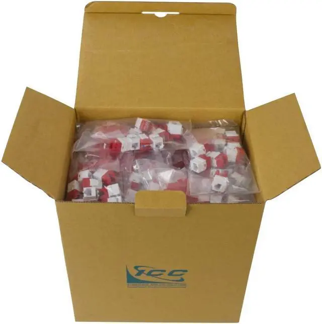 Alt view image 9 of 13 - ICC ICC-IC107F6VWH MODULE- CAT 6- HD- 400 PK- WHITE