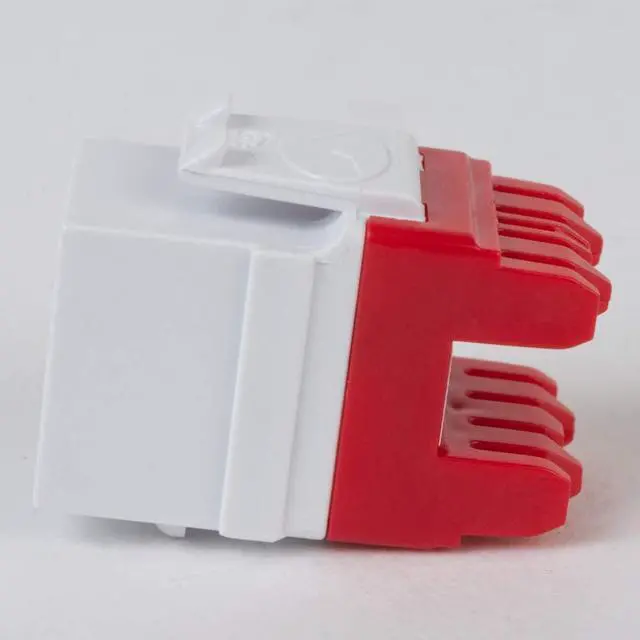 Alt view image 11 of 13 - ICC ICC-IC107F6VWH MODULE- CAT 6- HD- 400 PK- WHITE