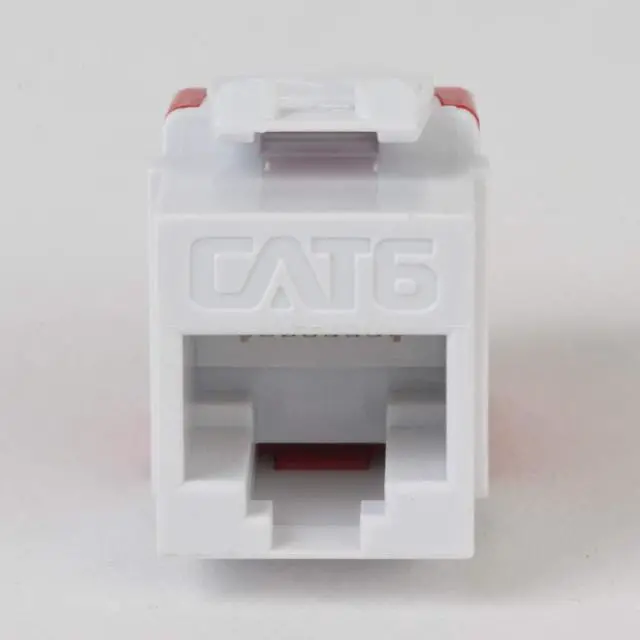 Alt view image 10 of 13 - ICC ICC-IC107F6VWH MODULE- CAT 6- HD- 400 PK- WHITE