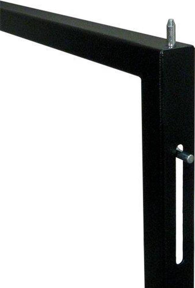 Alt view image 2 of 4 - Vertical Cable  20U Open Wall Mount Frame Rack with Hinge - Adjustable Depth 18"-30" 047-WSM-2026