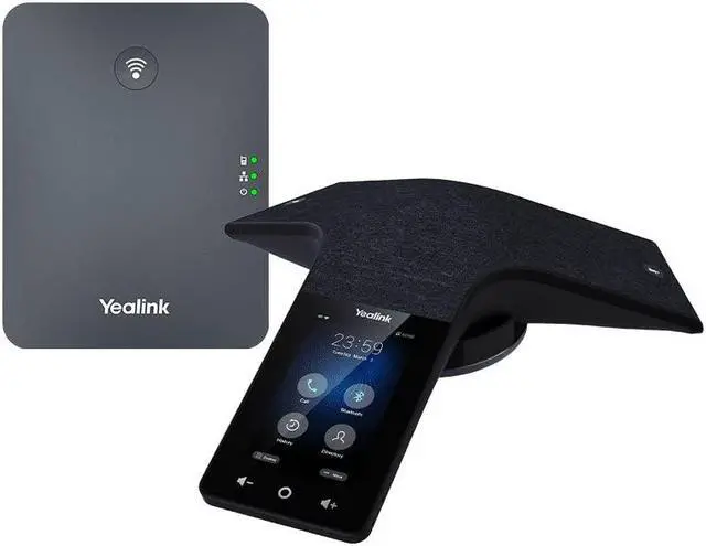 Alt view image 6 of 9 - Yealink CP935W IP Conference Station Cordless Wireless Desktop Black 1204613