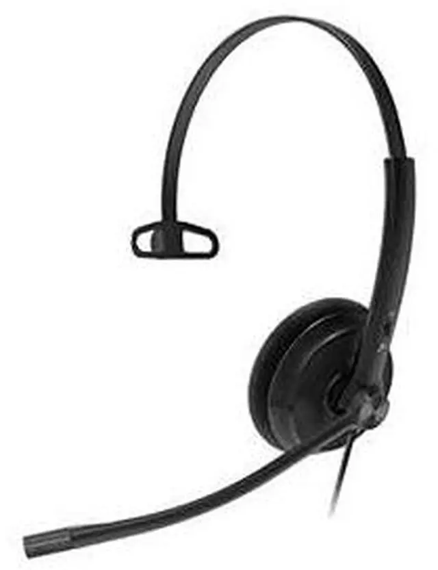 Alt view image 12 of 12 - Yealink YEA-YHS34-LITE-MONO Wideband Headset for Yealink IP Phones