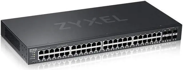 Alt view image 10 of 20 - Zyxel GS2220-50 44-Port Gigabit Ethernet Layer 2 Managed Switch