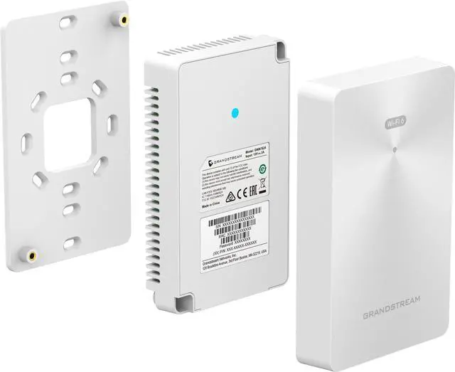 Alt view image 2 of 3 - Grandstream Hybrid 802.11ax Wi-Fi 6 In-Wall AP (2x2 2.4 GHz, 4x4 5.0 GHz) GWN7661